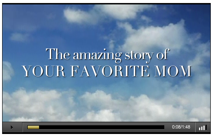 Check out this video & make your favorite moms superstars in their own movie! 