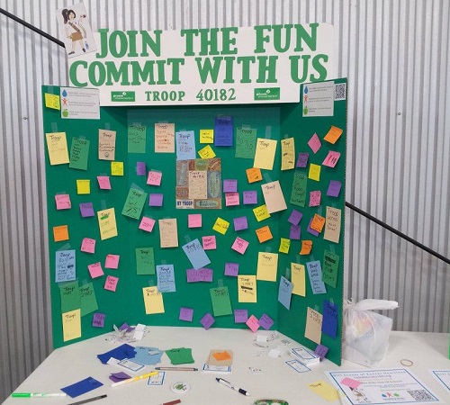 Girls Scouts Commitment Board | MomsRising.org