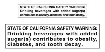 Soda Warning Label | MomsRising.org