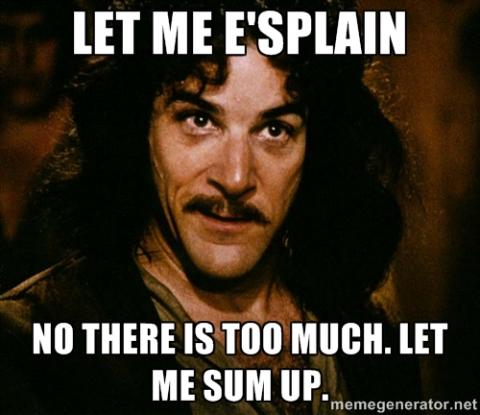 Princess Bride Inigo Montoya Let Me Sum Up graphic