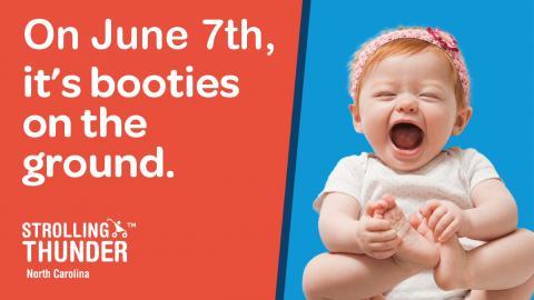 On June 7th, it's booties on the ground.