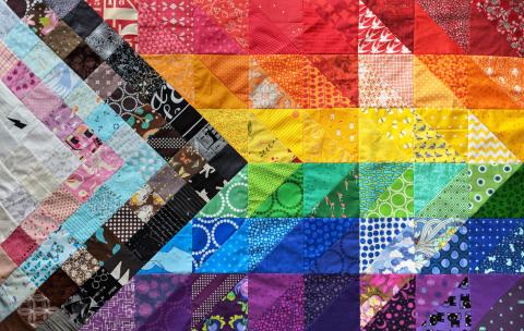 ProgressPride quilt pattern