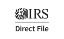 IRS logo for directfile.irs.gov