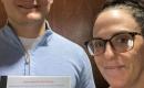 MomsRising delivering storybook to Senator's staff 
