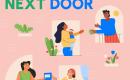 Moms Next Door Graphic