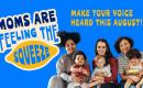 Three moms with young children on laps