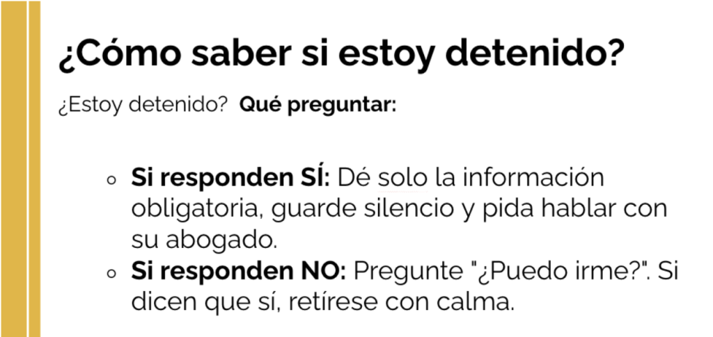 Conoce Tus Derechos