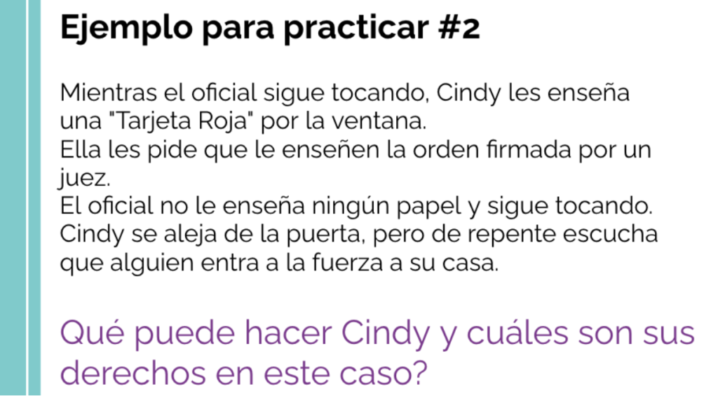 Conoce Tus Derechos