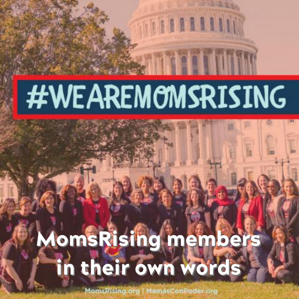 #WeAreMomsRising