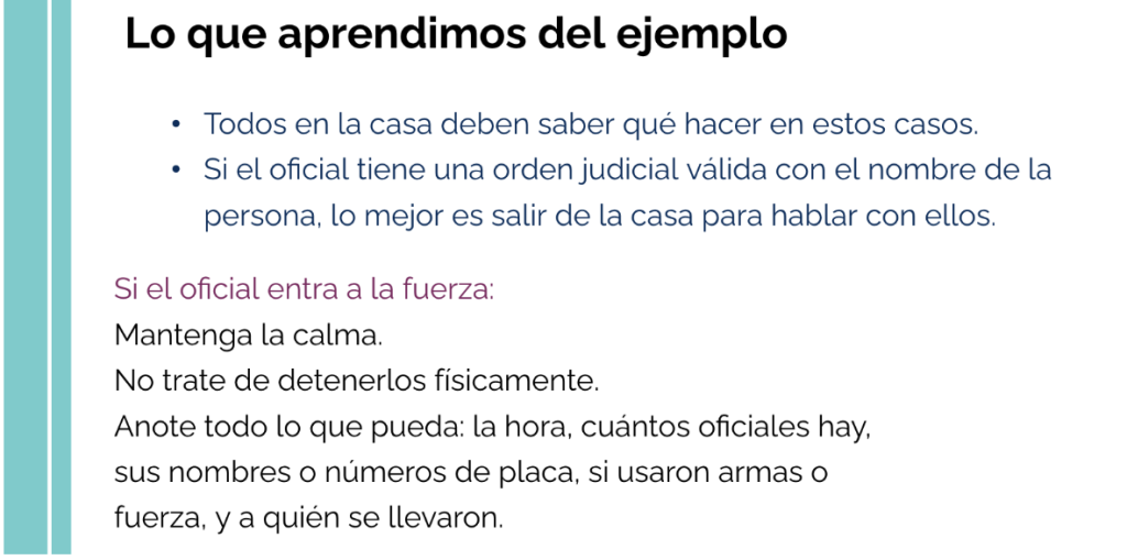 Conoce Tus Derechos