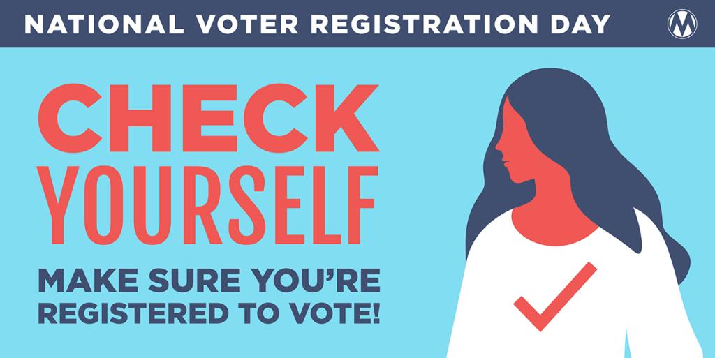 Double check your voter registration status AND voting district!