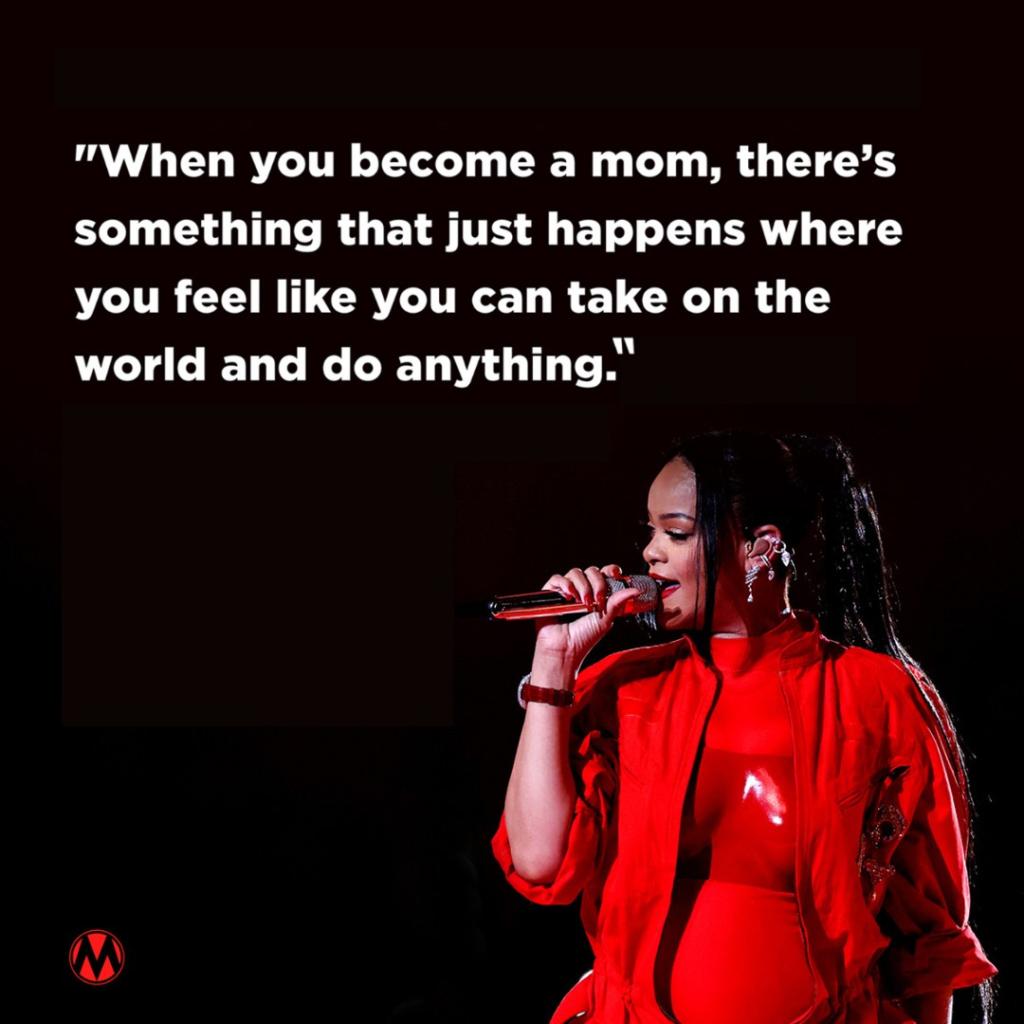 Rihanna quote from Superbowl performance