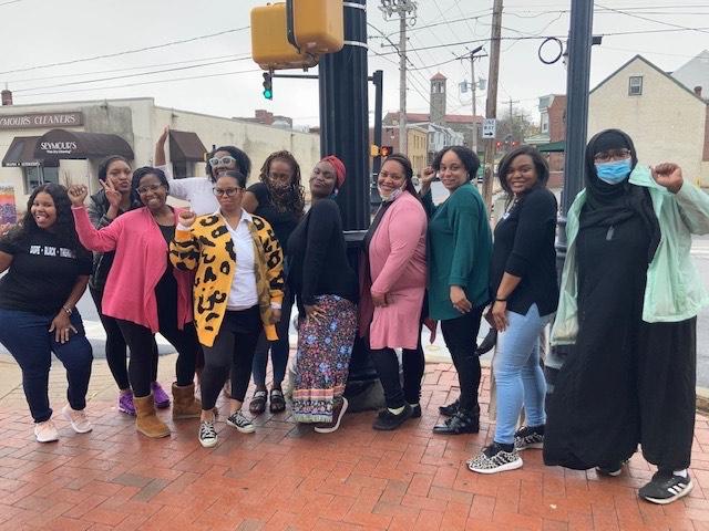 Black Mothers in Power Doula training cohort group (photo by BMIP)