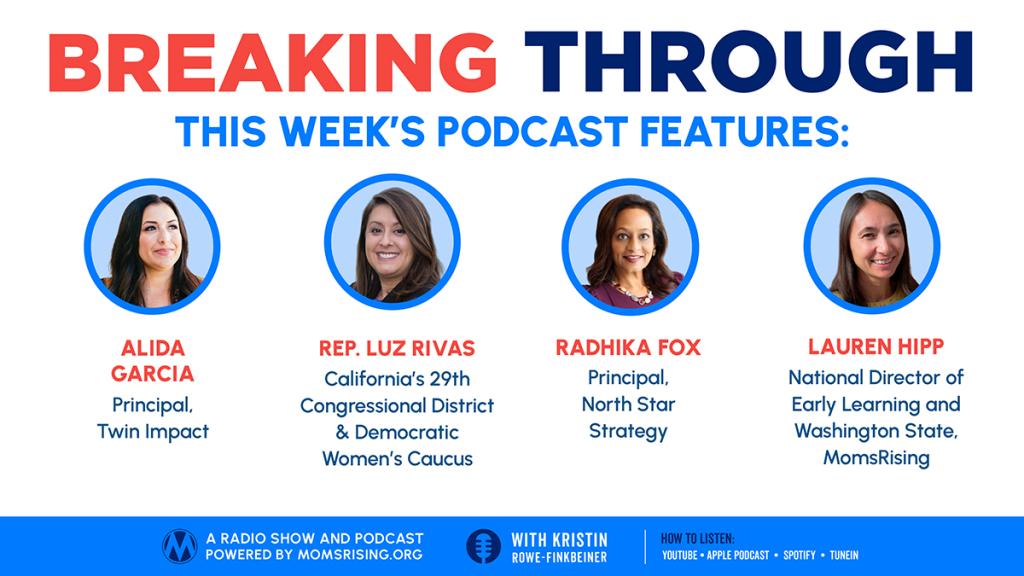 Graphic for breaking through radio show