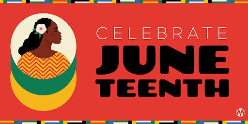 Celebrate Juneteenth graphic
