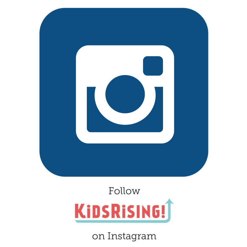 Follow KidsRising on Instagram