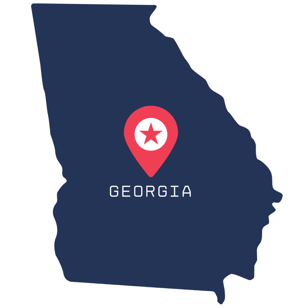 [IMAGE DESCRIPTION: A graphic image of the state of Georgia.]