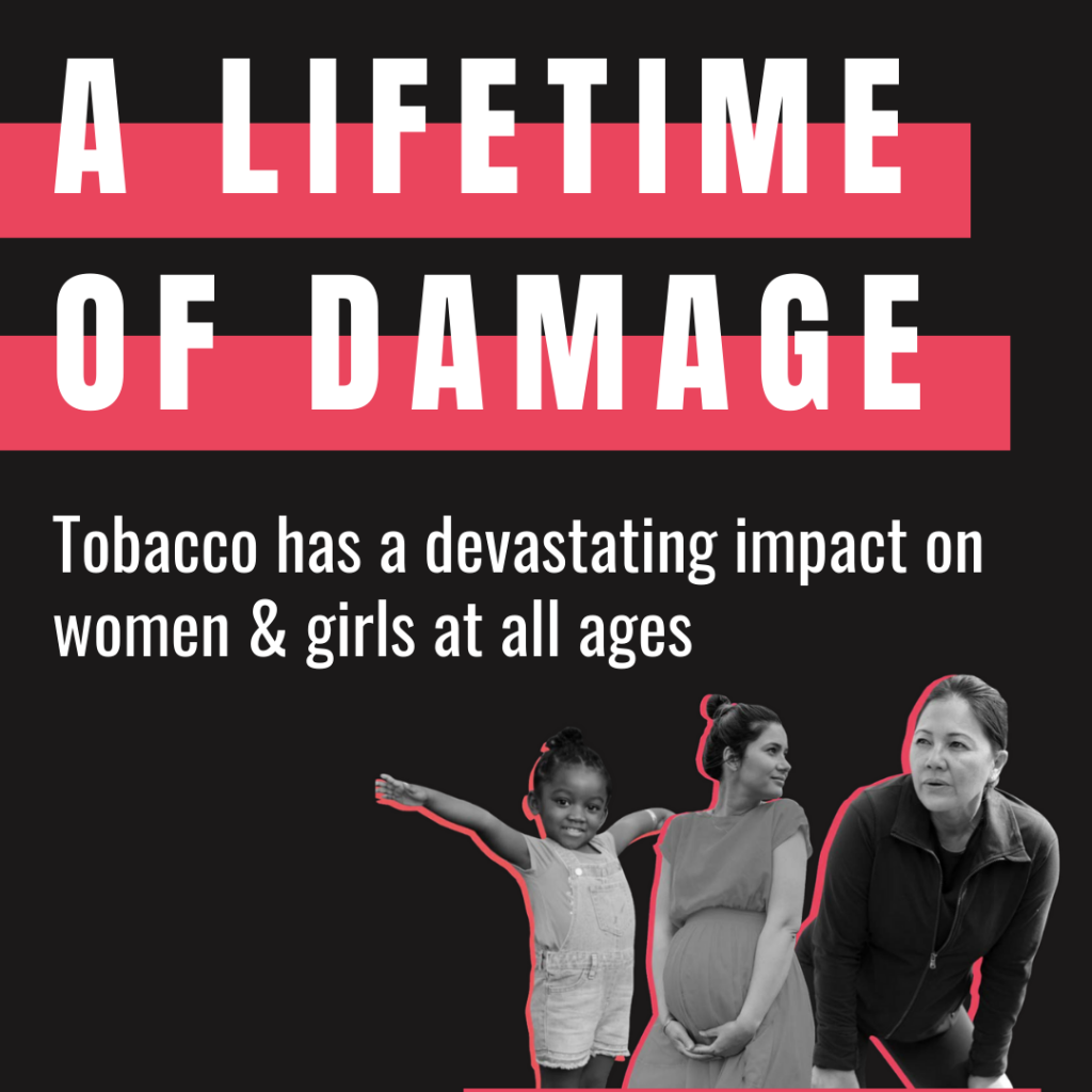 TFK Report: Tobacco's Harms on Women and Girls