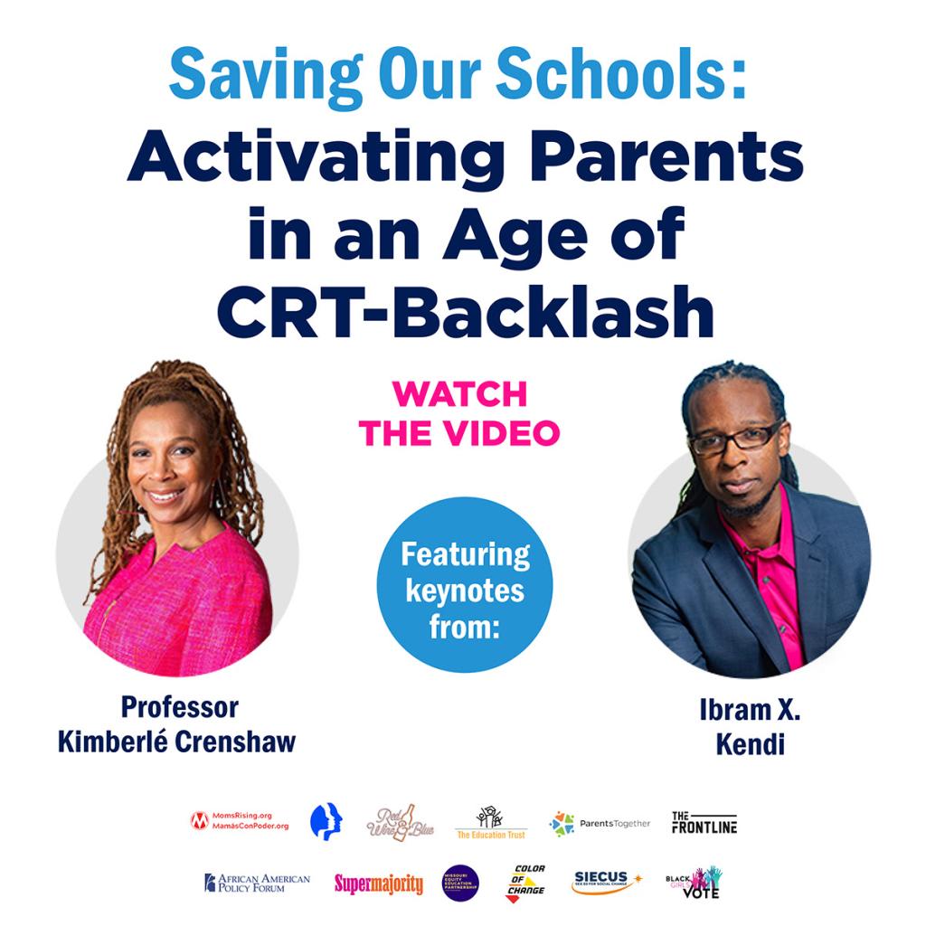 Saving Our Schools: Activating Parents in an Age of CRT-Backlash