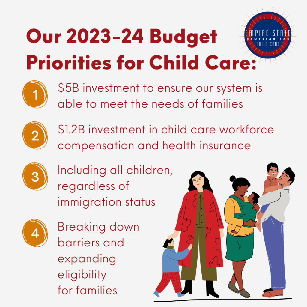 NY 2023 Child Care priorities 