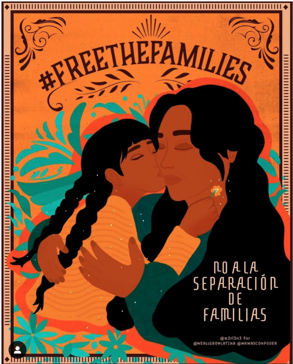 #FreeTheFamilies in ICE family detention centers