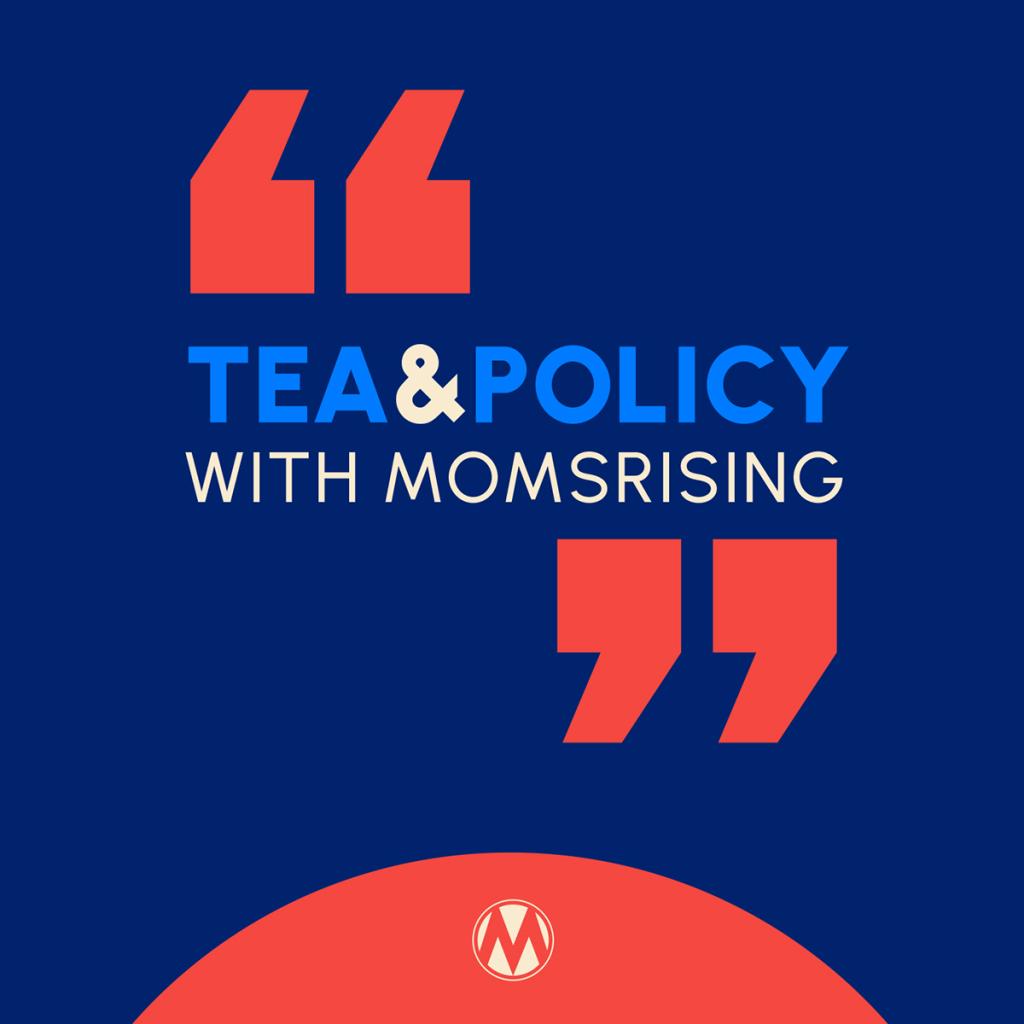 Tea & Policy Cover Dark Blue Square