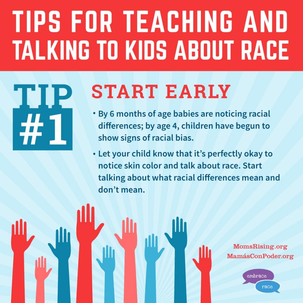 How to Talk to Your Child About Race: Tip 1 - Start Early