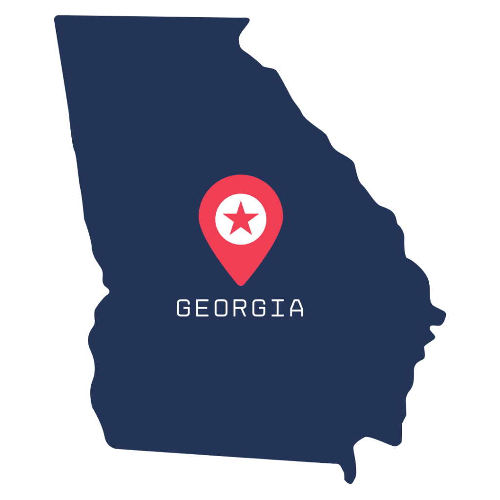 Shape of the state of Georgia
