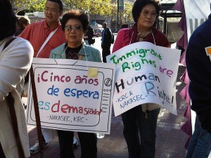 Seniors with the Korean Resource Center