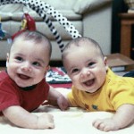 Author's twin boys who were fortunate to receive good medical care after pre-term delivery.