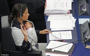 Mom in Parliment