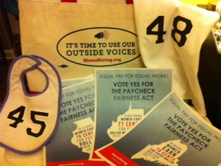 Paycheck fairness materials for Senators