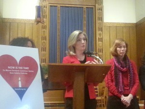 KRF speaking at rally