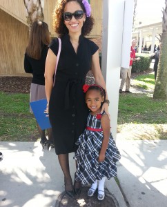 Mami and Frog Princess Meet Potus